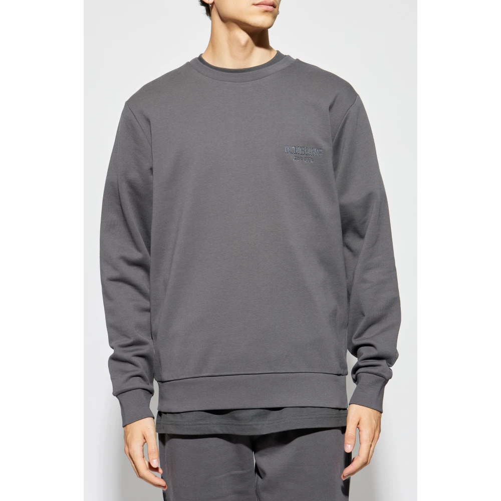 Iceberg Sweatshirt met logo Gray Heren