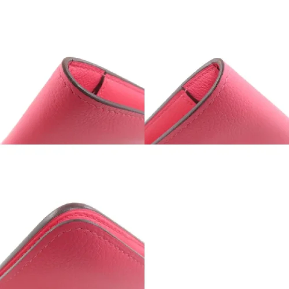 Hermès Vintage Pre-owned Fabric wallets Pink Dames