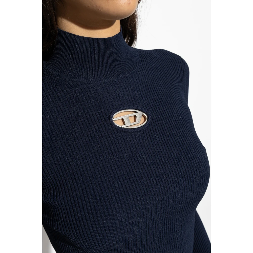 Diesel Top M-Valari-Tn Blue Dames