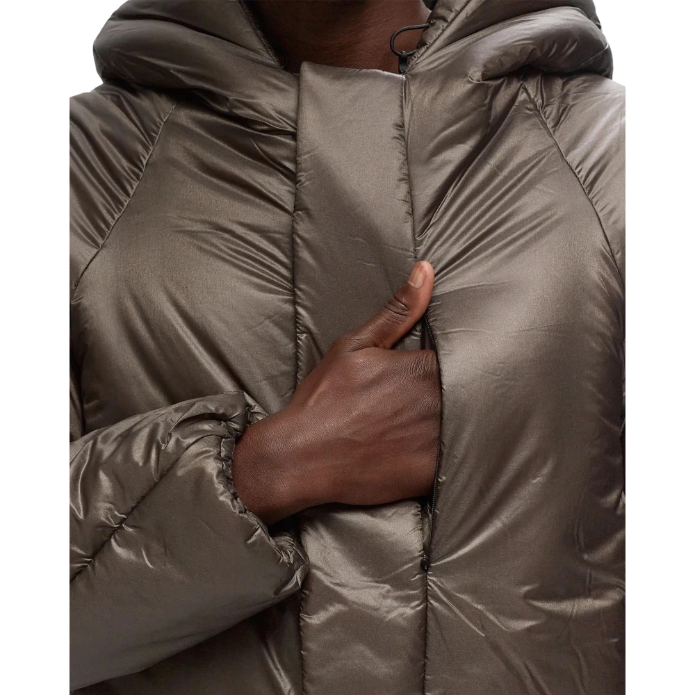 Goldwin Urban Helicoid Parka Brown Heren