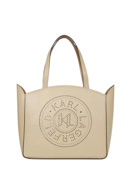 K Circle Mid Zip Tote