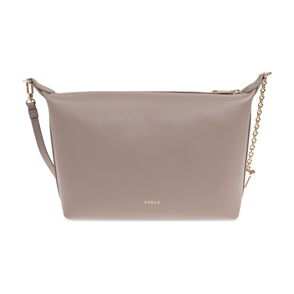 Furla Schoudertas Nuvola Mini Brown Dames