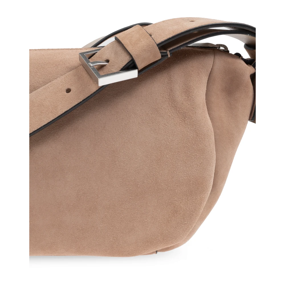 AllSaints Schoudertas Meda Beige Dames