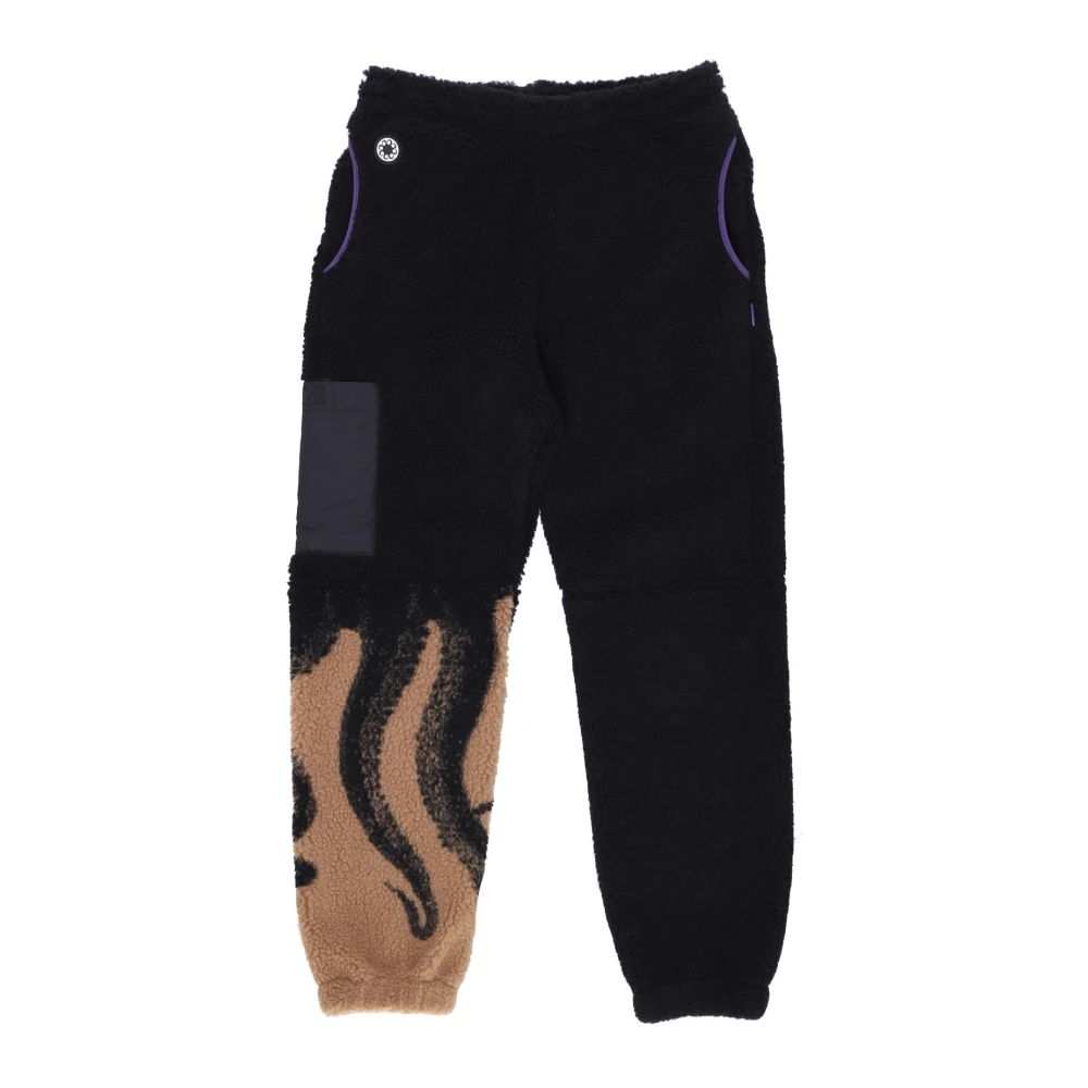 Octopus Sherpa Teddybeer Broek Beige Black Heren
