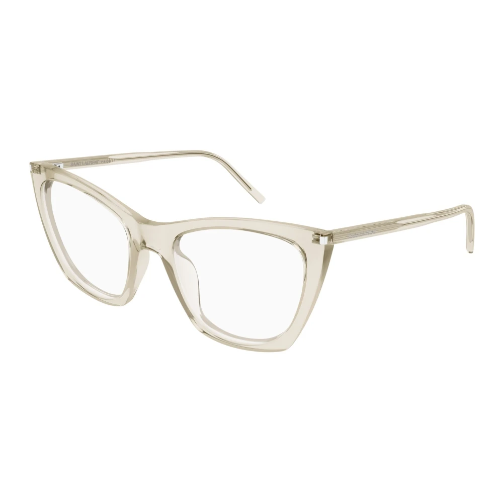 Saint Laurent Women's Gray Glasses, 55 Mm, Kate Thin Optical Frame