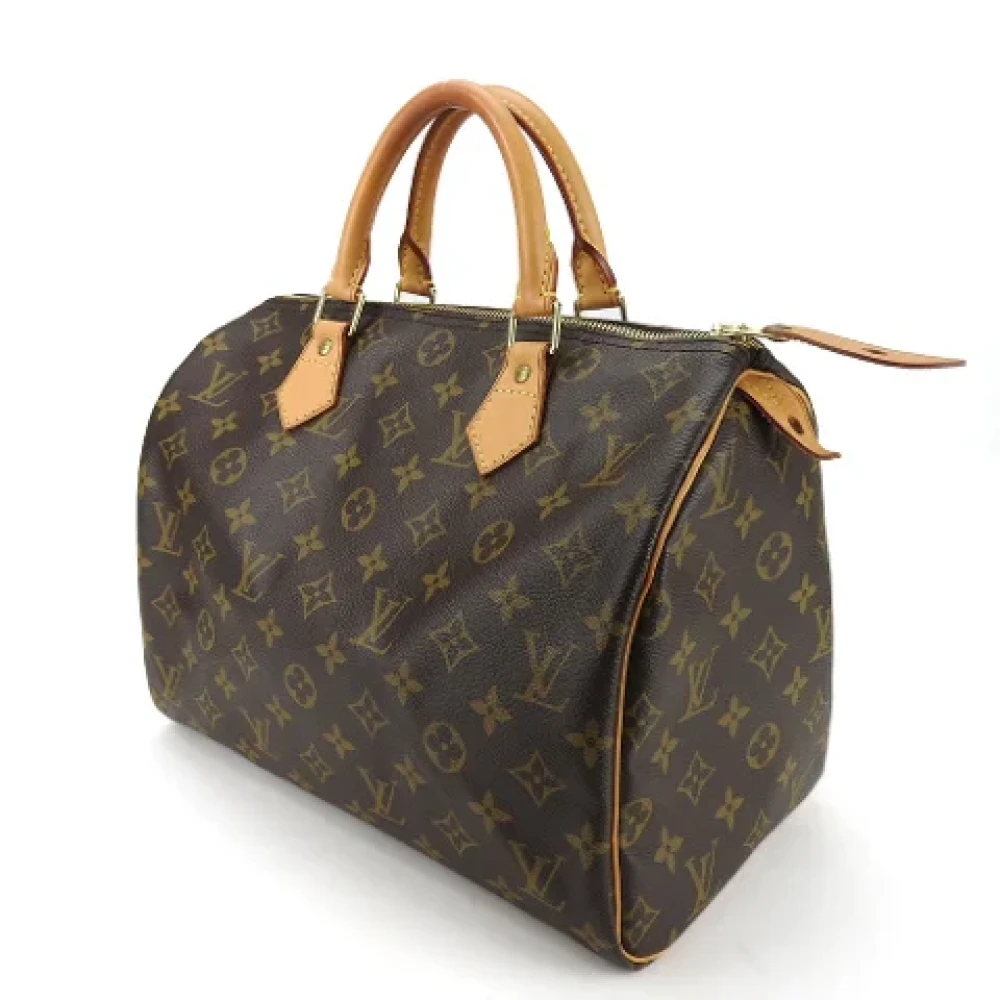 Louis Vuitton Vintage Pre-owned Canvas handbags Brown Dames