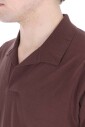 polo-marron-en-coton-elegant