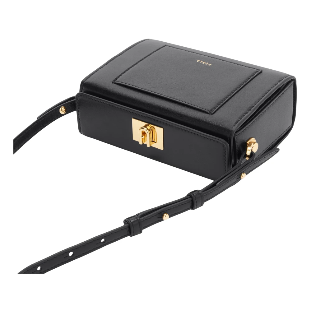 Furla Arco Schoudertas Mini Black Dames