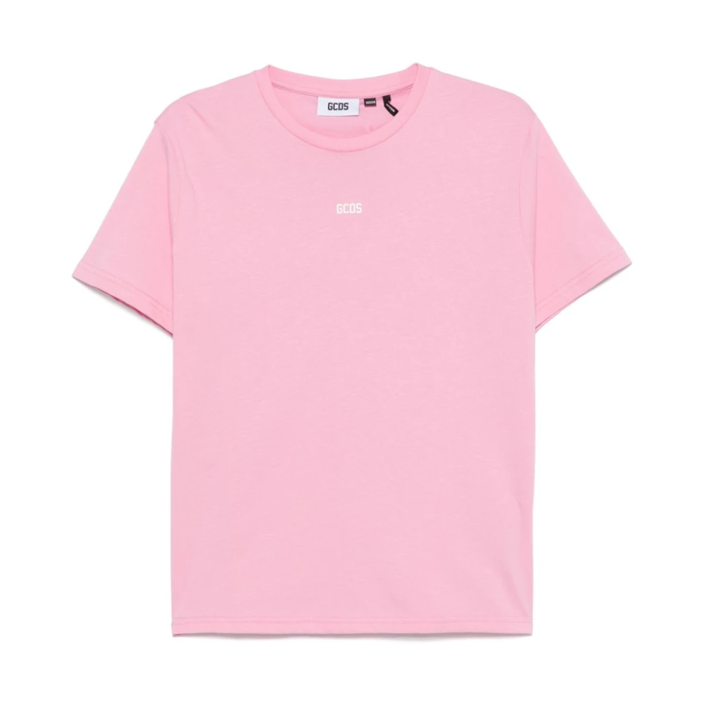 Gcds Roze T-shirts en Polos Pink Heren