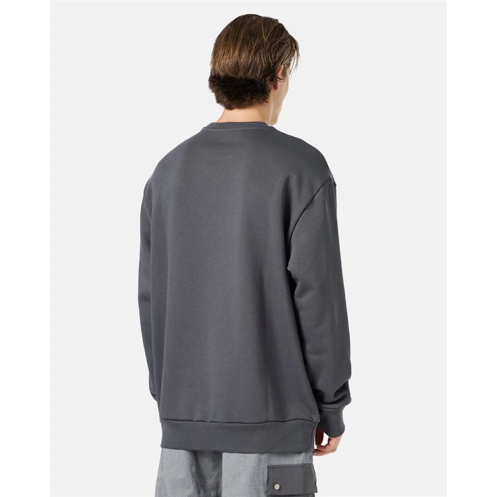 Iceberg Antraciet over-fit sweatshirt Gray Heren