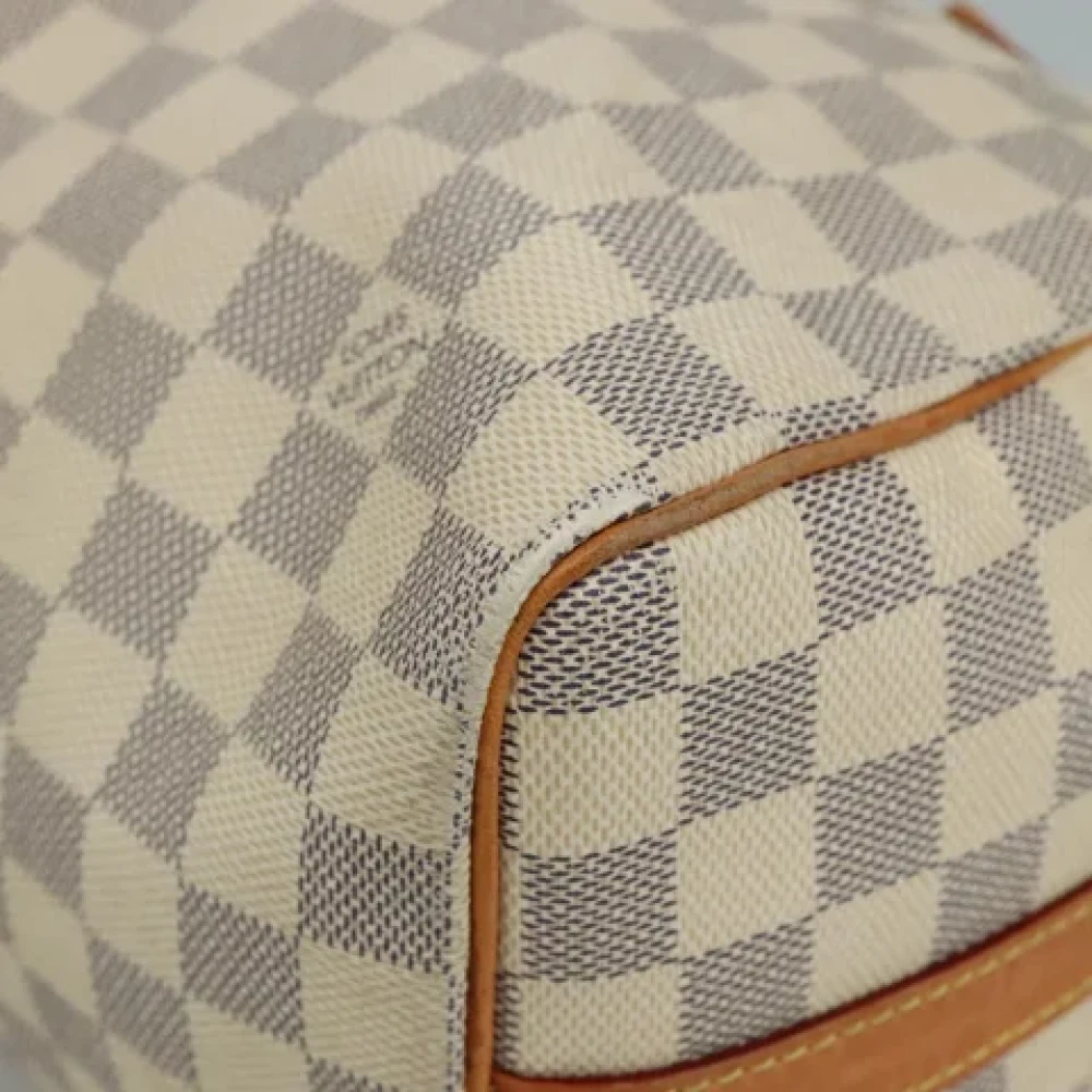 Louis Vuitton Vintage Pre-owned Canvas handbags White Dames