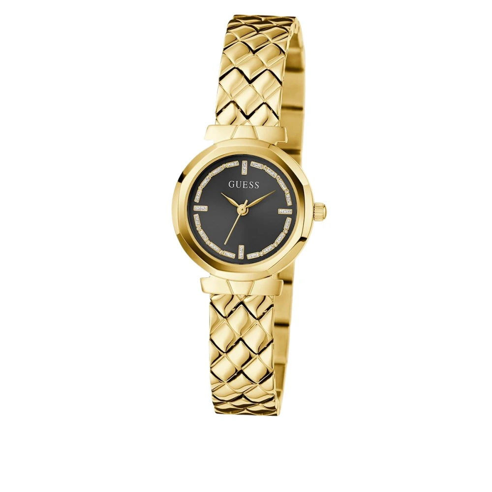 Guess Women's Yellow Watches, One Size, Wristwatch Gold Gb Mini Rumour Gw0839l2