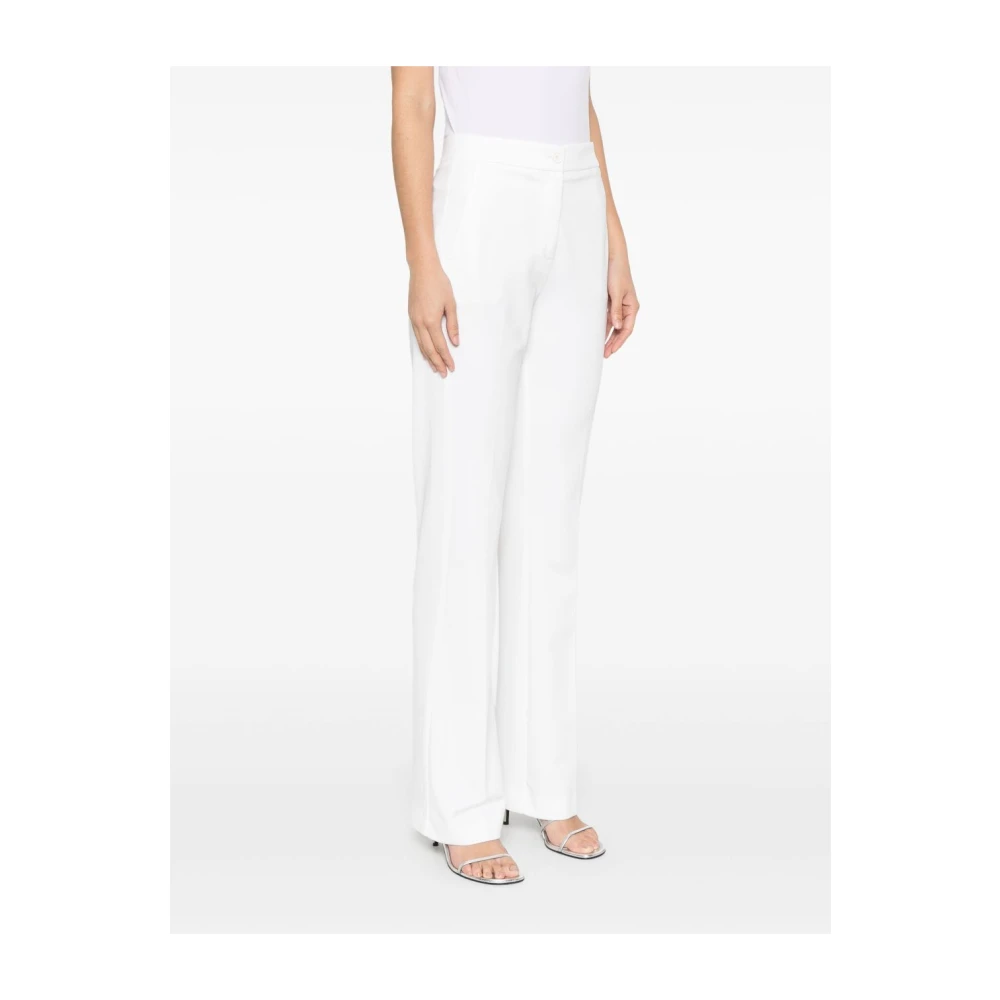 pinko Witte Broek met Verborgen Sluiting White Dames