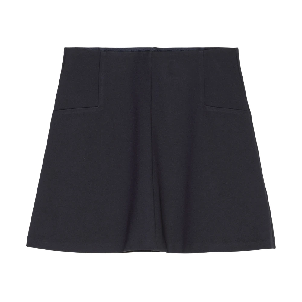 Marc O'Polo Jersey minirok A-lijn Blue Dames
