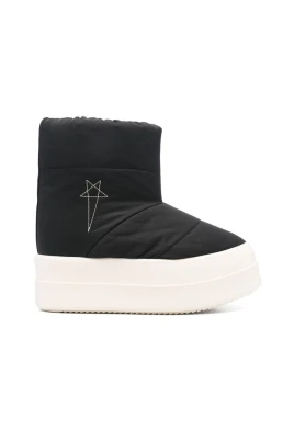 Quiltade Slip-On Flatform Skor