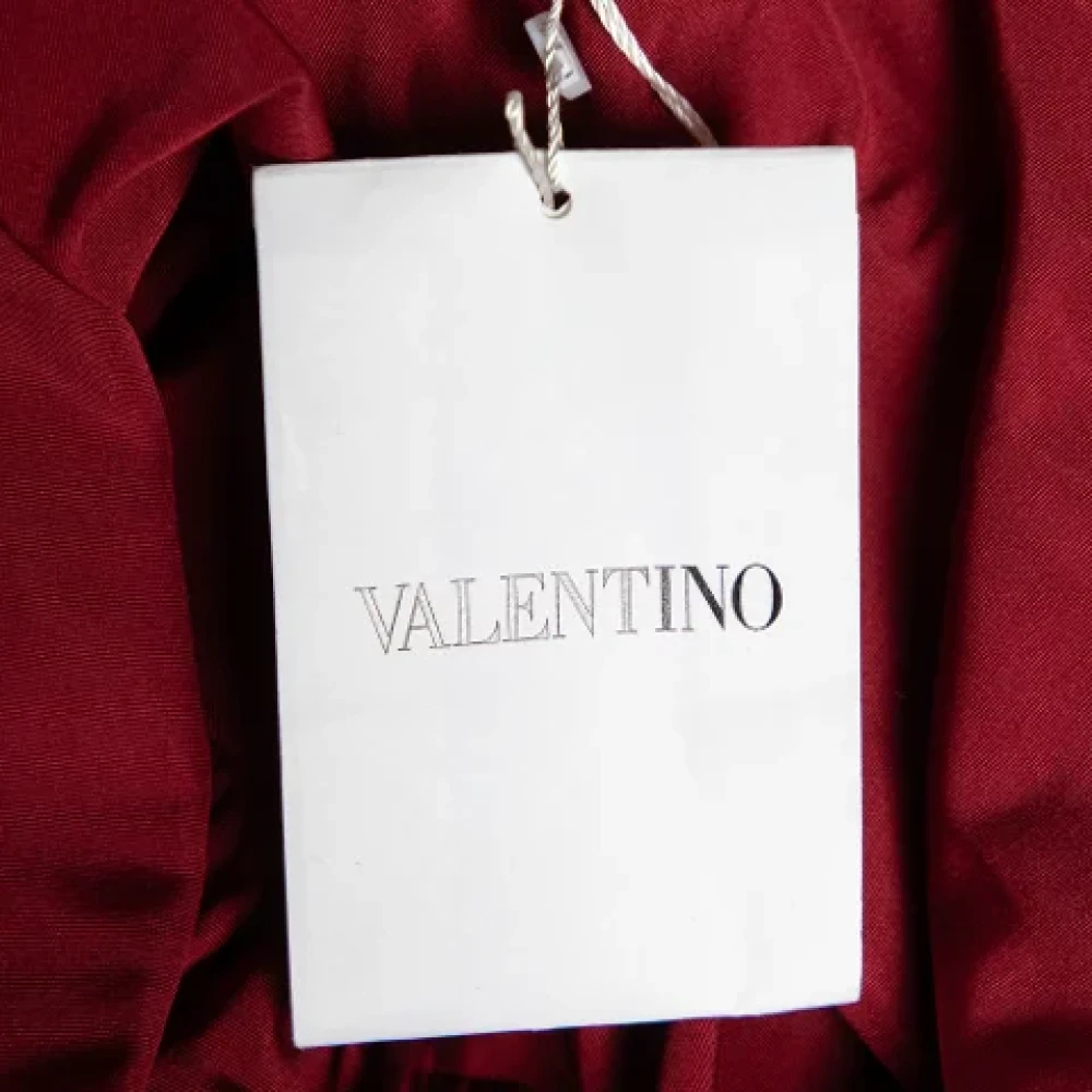 Valentino Vintage Pre-owned Fabric tops Red Dames