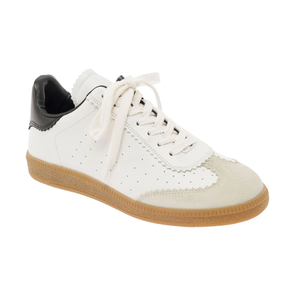 Isabel marant Witte lage sneakers met geperforeerd ontwerp White Dames