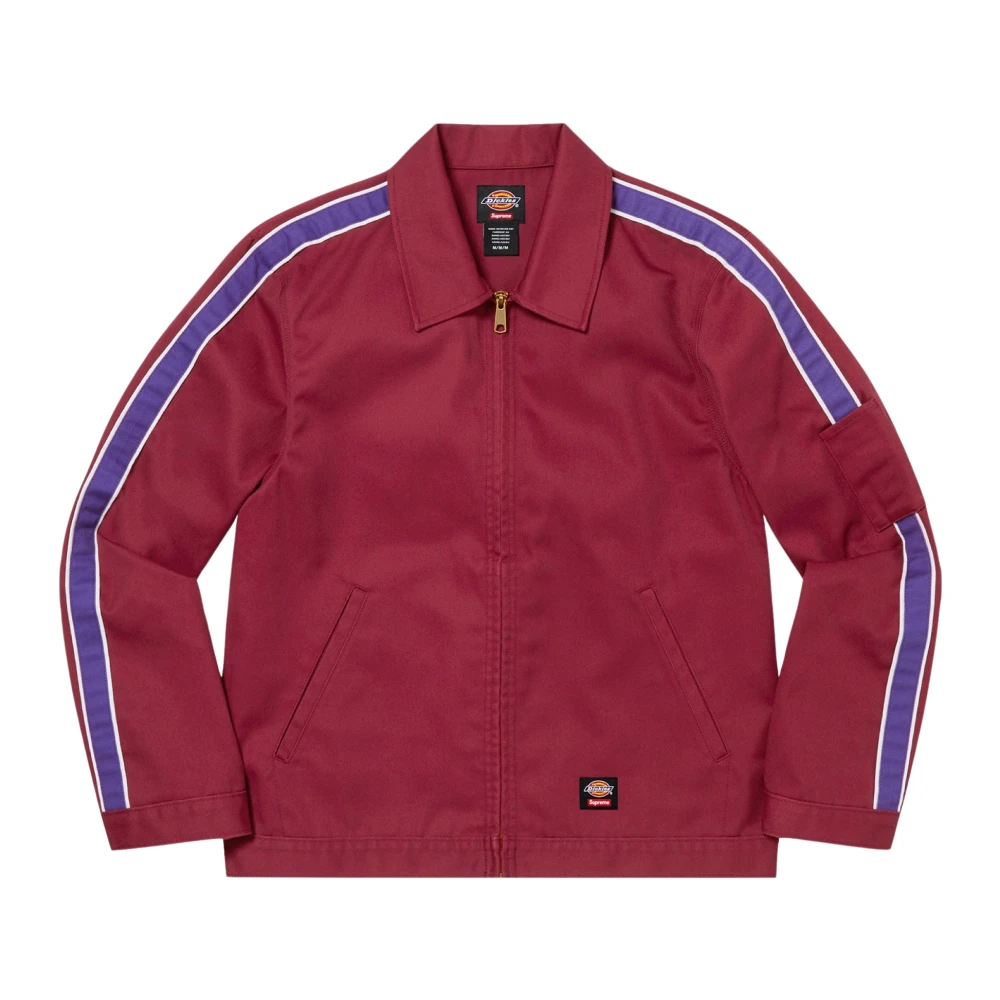 Supreme Beperkte oplage Streep Eisenhower Jack Maroon Brown Heren