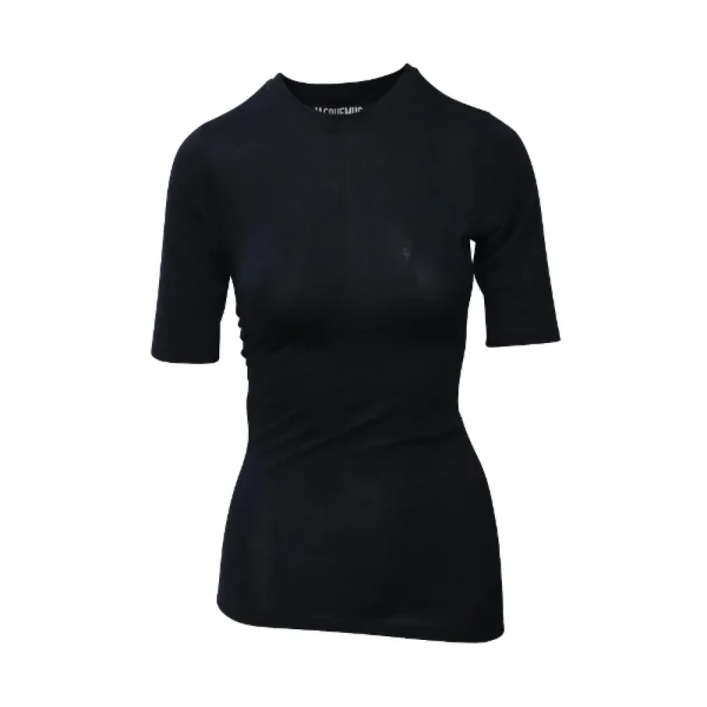 Jacquemus Pre-owned Fabric tops Black Dames