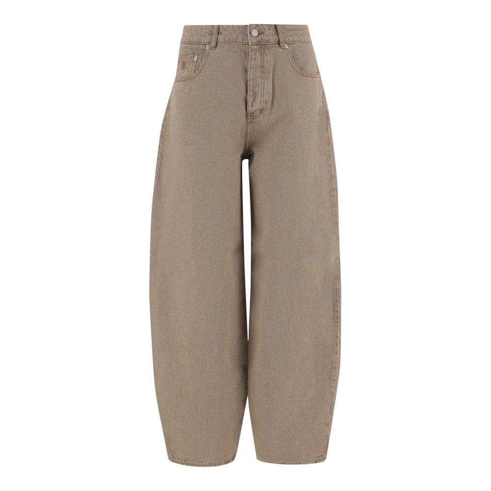 By Malene Birger Beige Dallas Jeans - Female - Loose Fit Jeans - W27 - Jeans