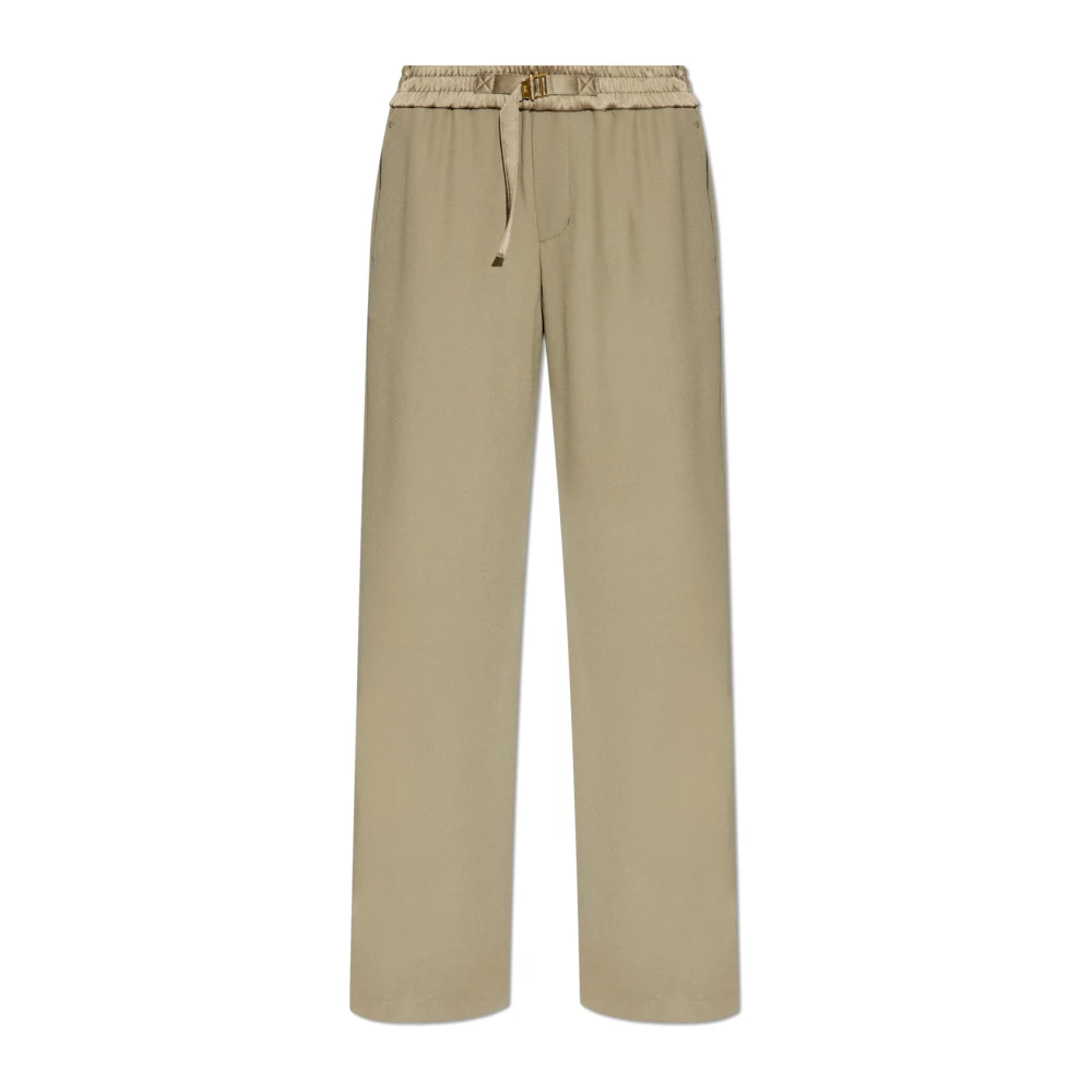 Ami Paris Broek met riem Green Dames