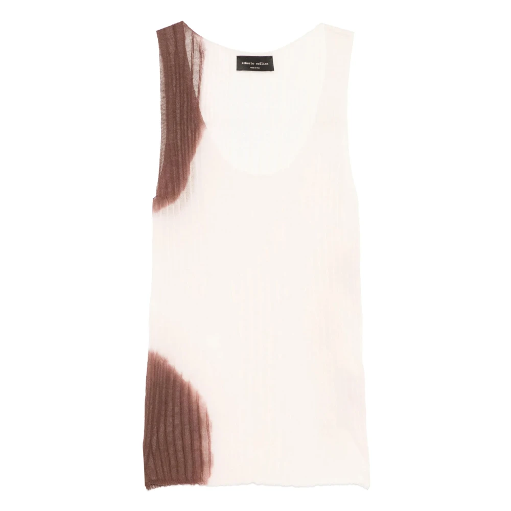 Tops > Sleeveless Tops - - Roberto Collina - Modalova