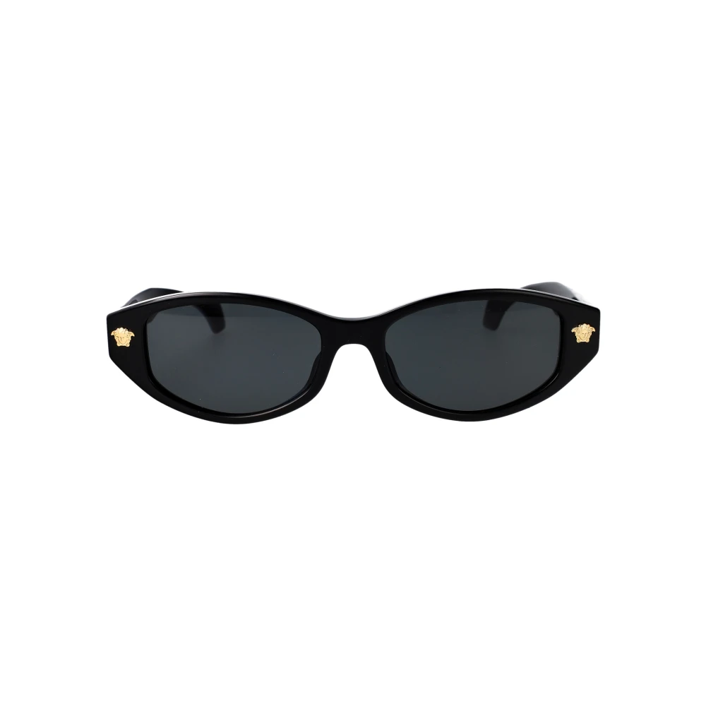 Versace Cat Eye Sunglasses - Female - Sunglasses - Black - 54 Mm - Accessories - Image 7