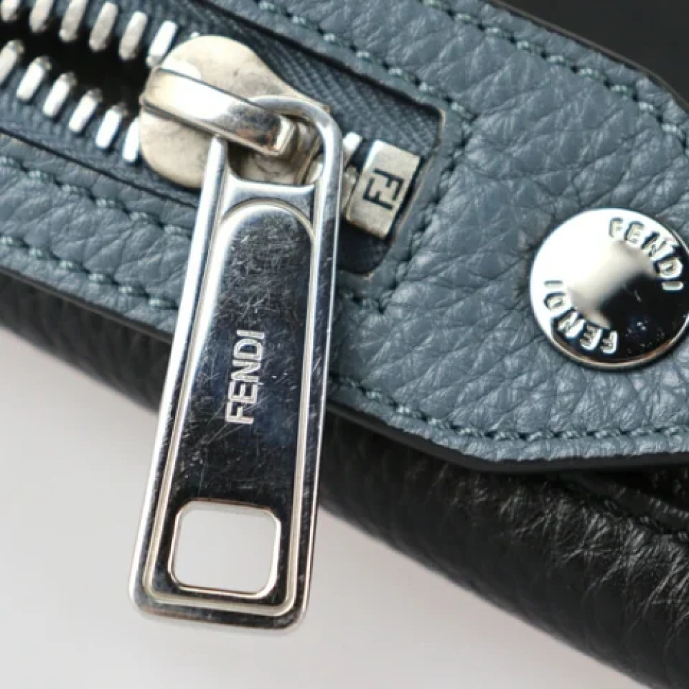 Fendi Vintage Pre-owned Leather handbags Black Dames