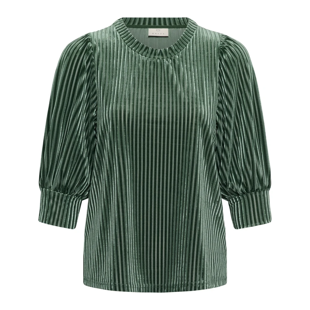 Kaffe Damen Grün Bluse Caca - Bild 3