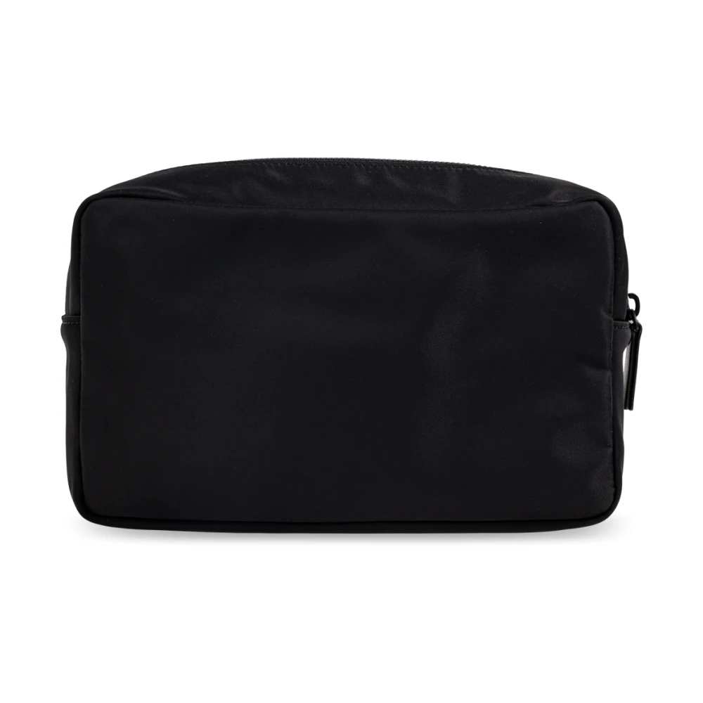 Dsquared2 Cosmeticatas met bedrukt logo Black Heren