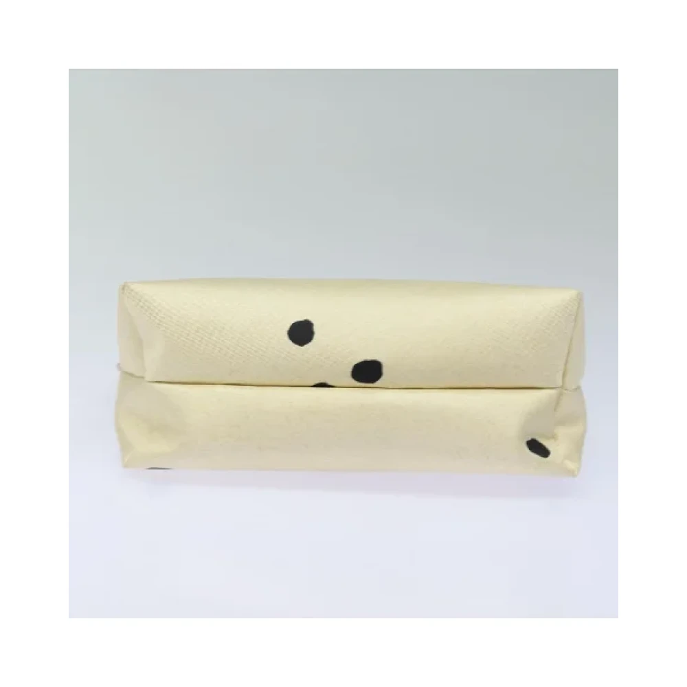 Bvlgari Vintage Pre-owned Canvas pouches Beige Dames
