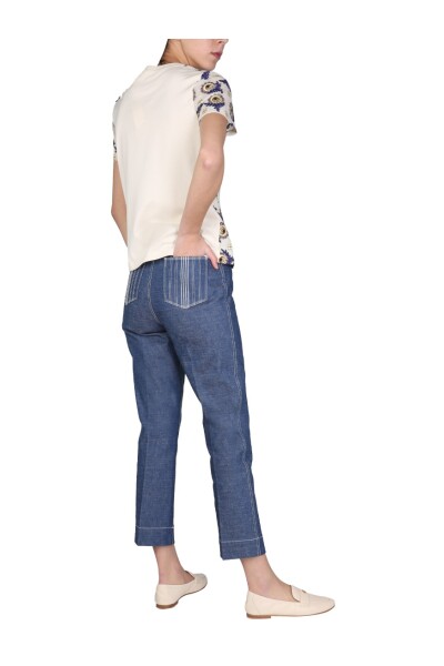 Cropped Jeans
