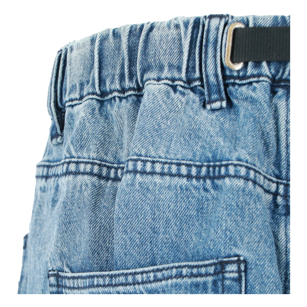 White Sand Slim Fit Broek Blue Heren
