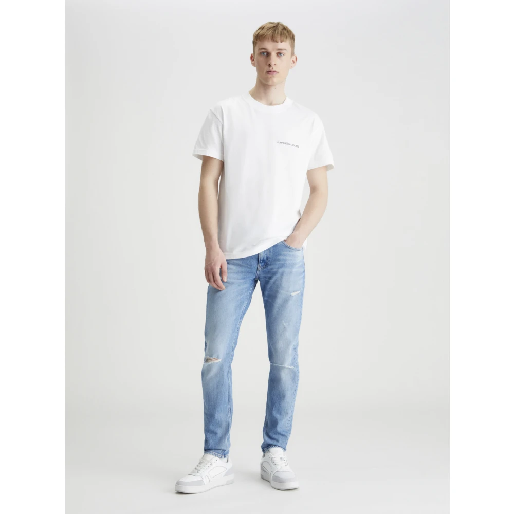 Calvin Klein Blauwe Slim Jeans Blue Heren