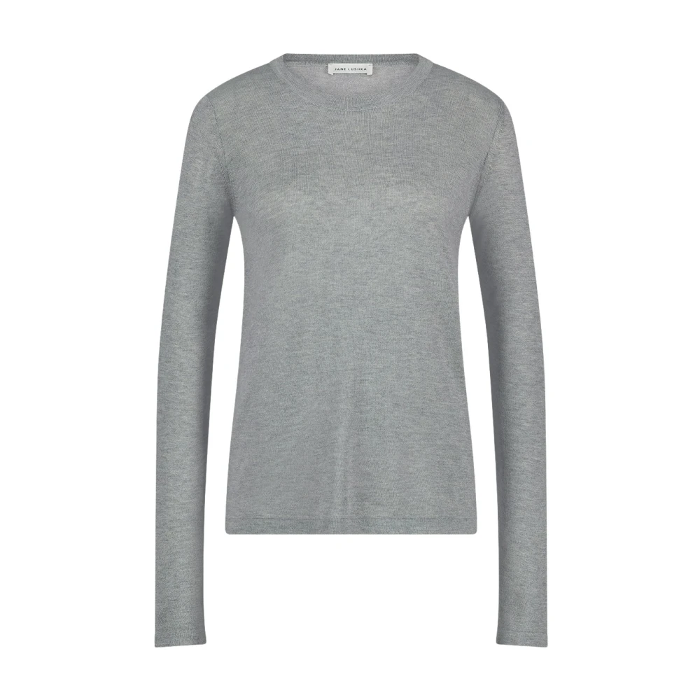 Jane Lushka Katherine Pu Pullover Gray Dames