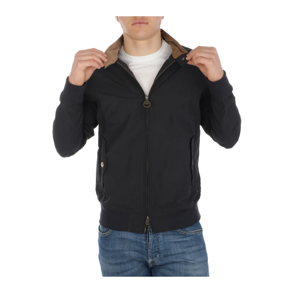 Barbour Blauwe Noos Herenjas Stijlvol en Comfortabel Blue Heren