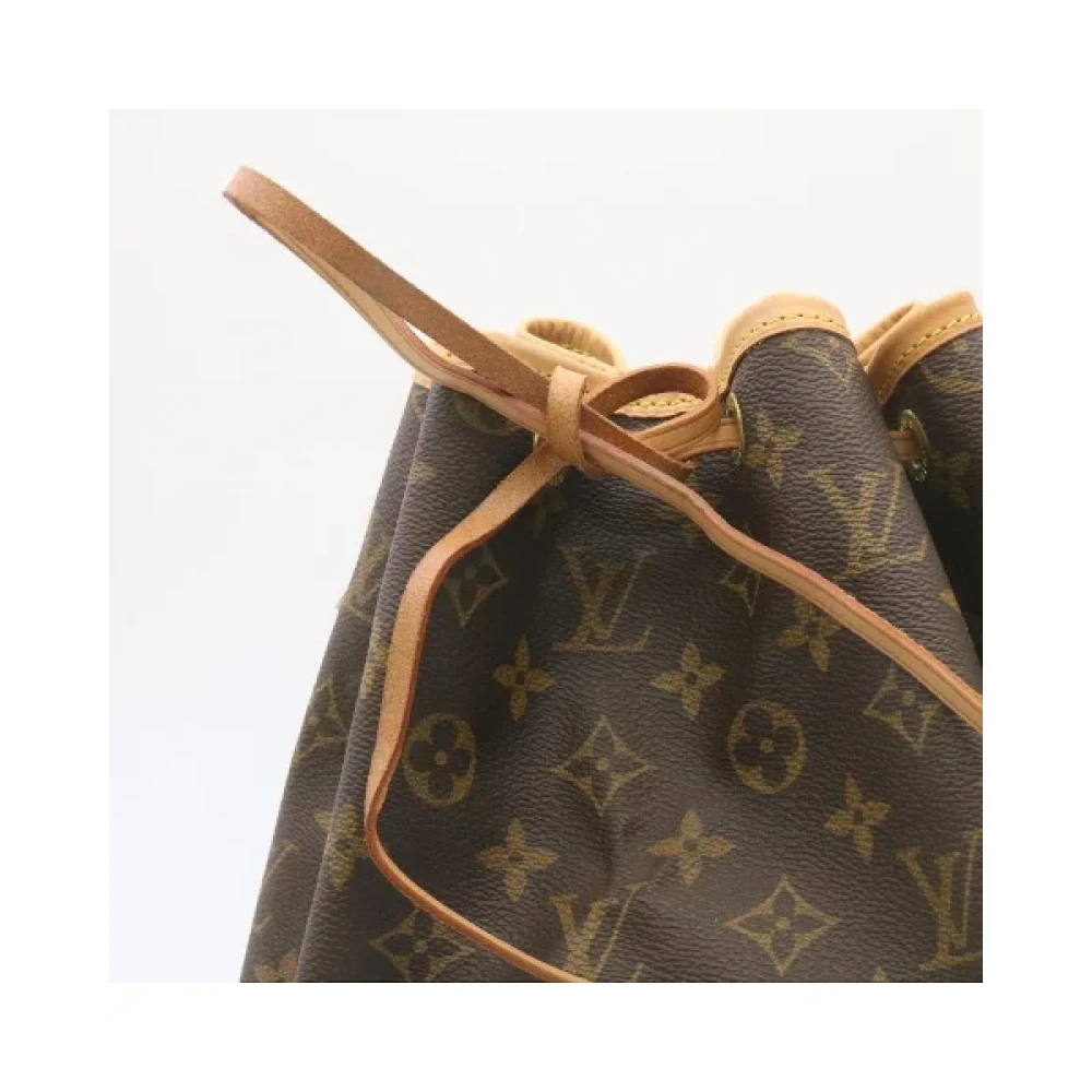 Louis Vuitton Vintage Gianni Versace Zwarte Patent Leren Handtas Brown Dames