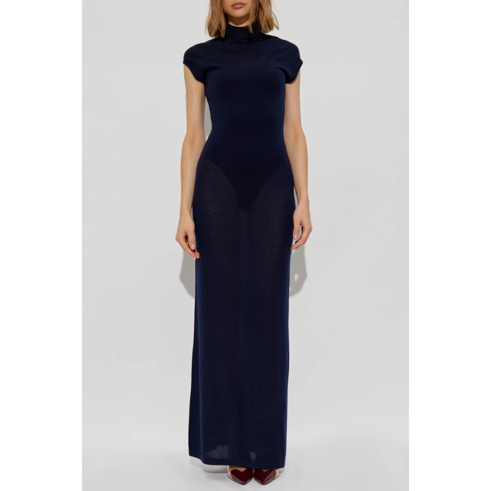 Alaïa Kasjmier jurk Blue Dames