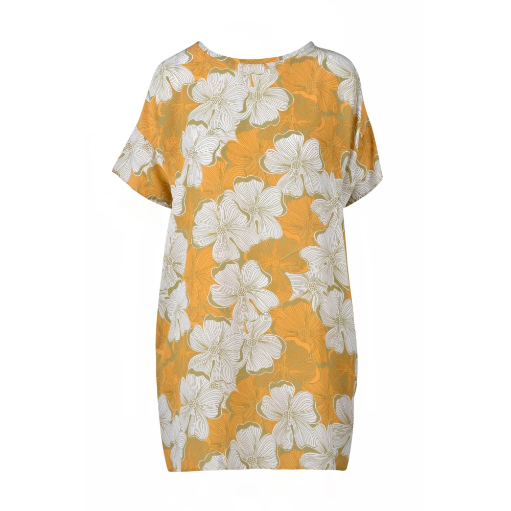 Attic and Barn Zijden mix damesjurk Multicolor Dames