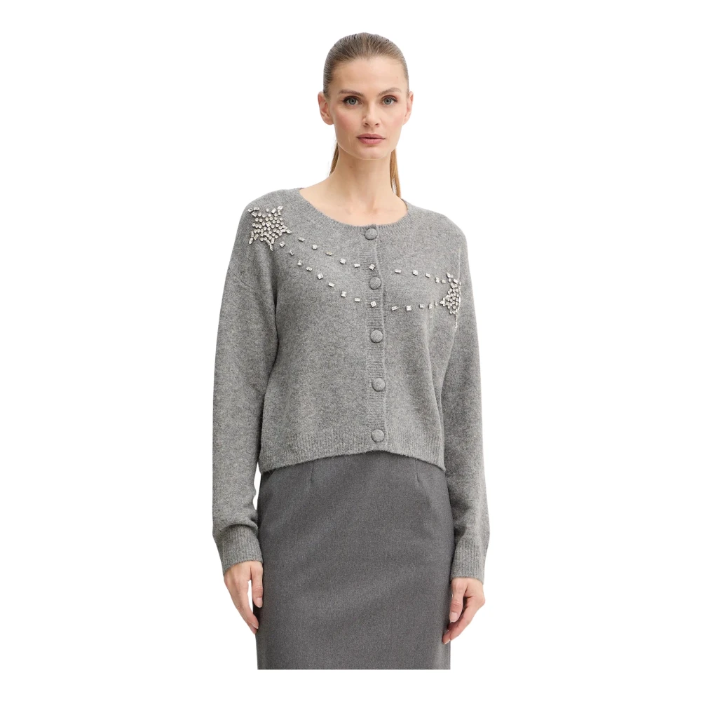 Fracomina Donna Grigio Maglie, M, New,