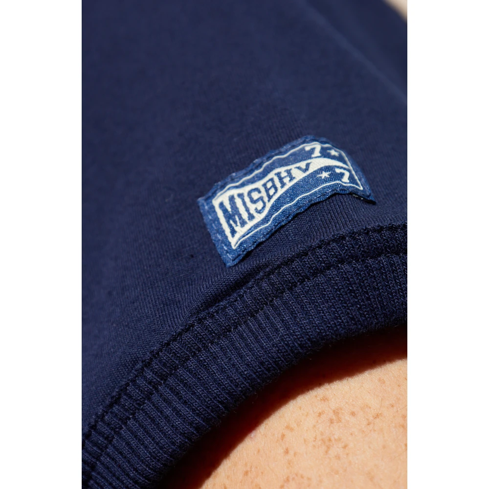 Misbhv T-shirt met logo Blue Heren