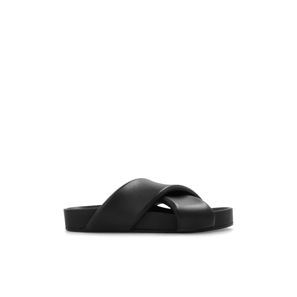 Jil Sander Herren Schwarz Schuhe, K, 40 Eugröße: