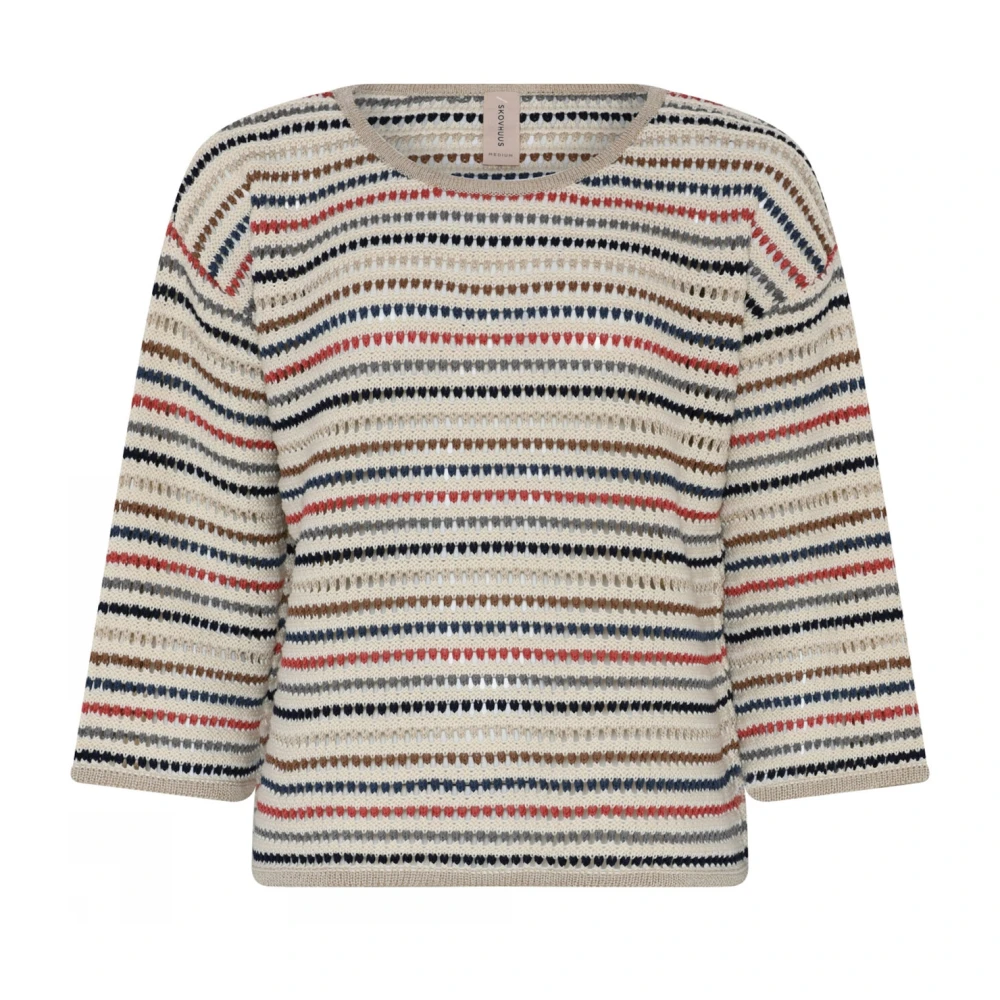 Skovhuus Round-neck Knitwear Beige Dames