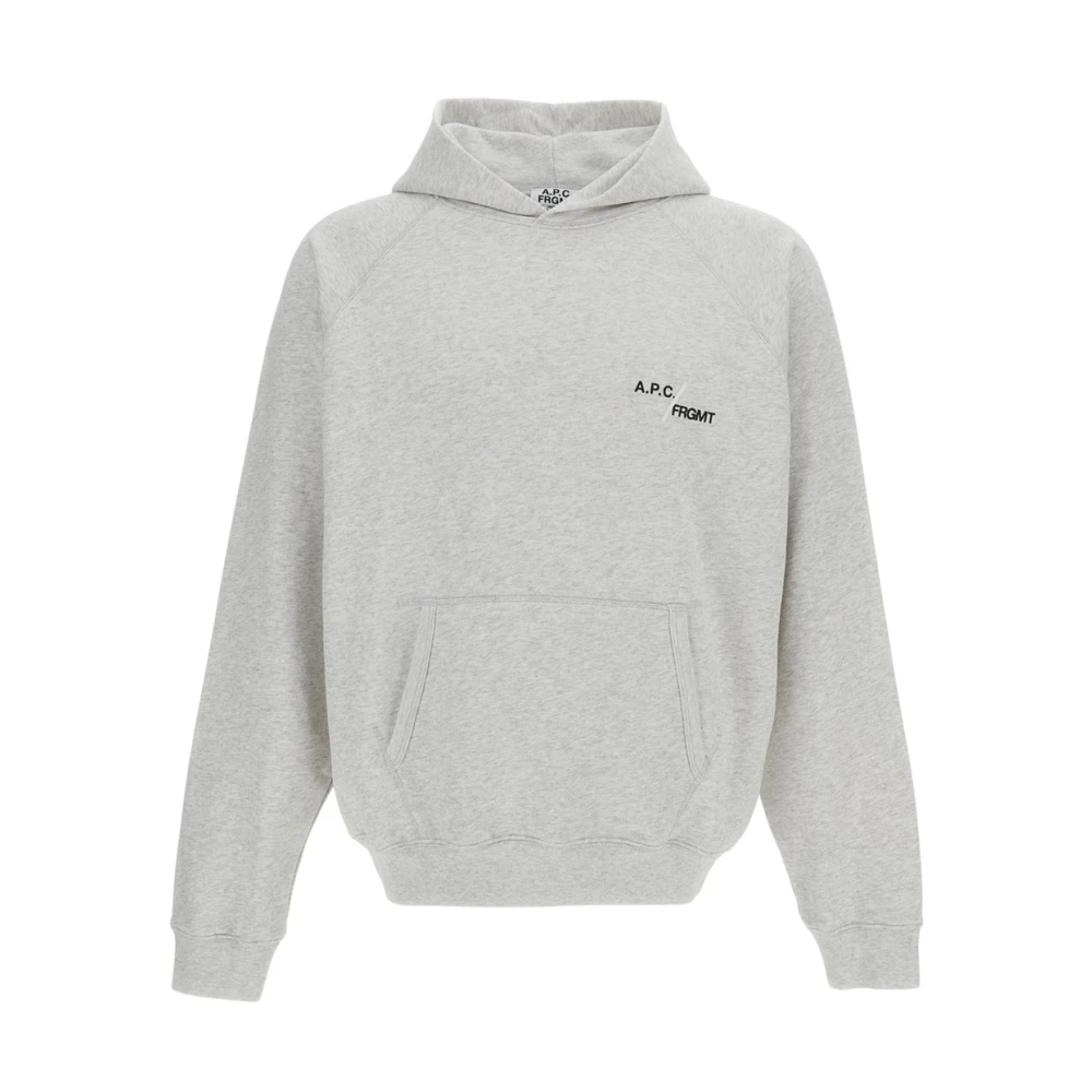 A.p.c. Men's Gray Hoodie X Fragt - Hoodies - L - Sweatshirts & Hoodies