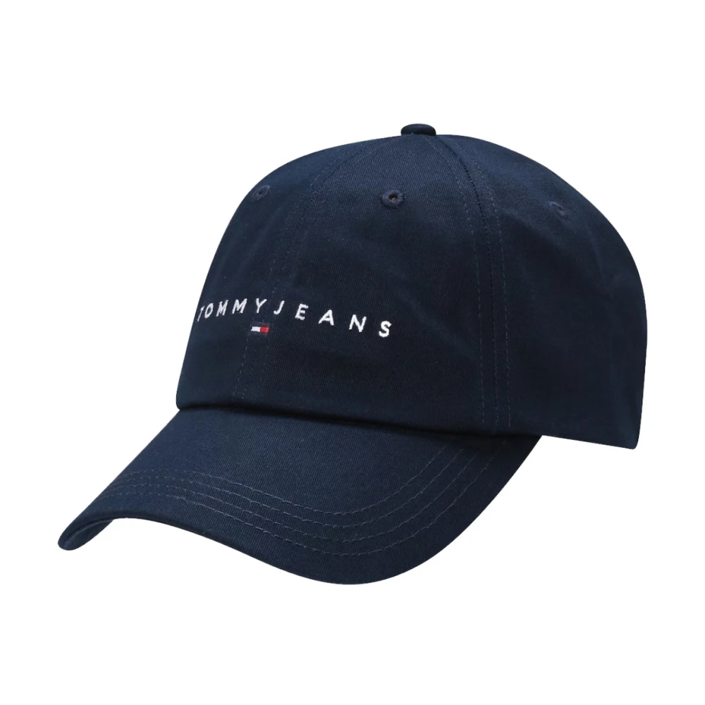 Tommy Jeans Lineair Logo 6 Panel Pet Blue Dames