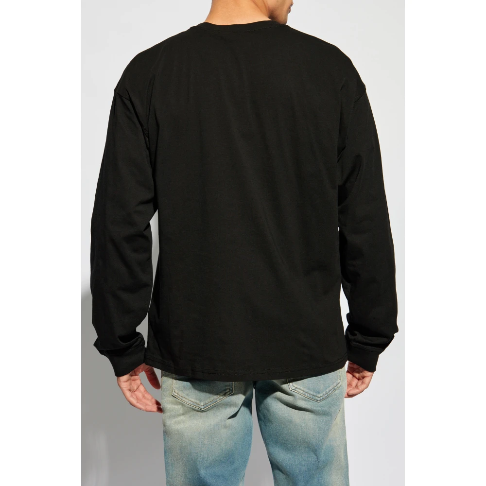 Diesel T-shirt T-Boxt-Ls-D Black Unisex