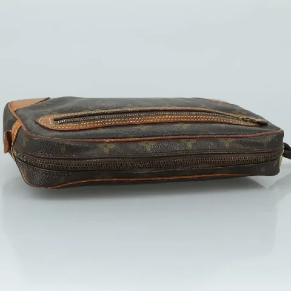 Louis Vuitton Vintage Pre-owned Canvas clutches Brown Dames