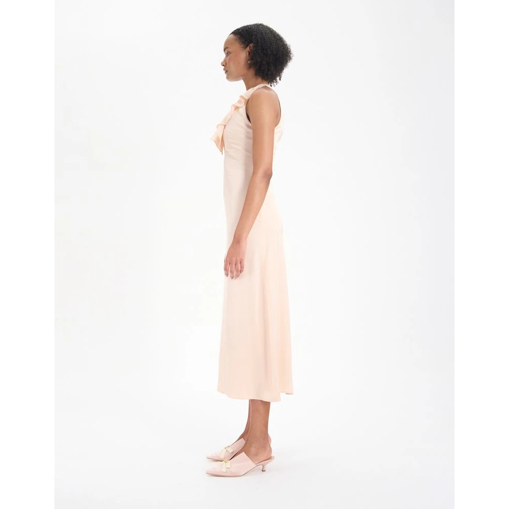 Ines De La Fressange Paris Victorine jurk van viscose Pink Dames