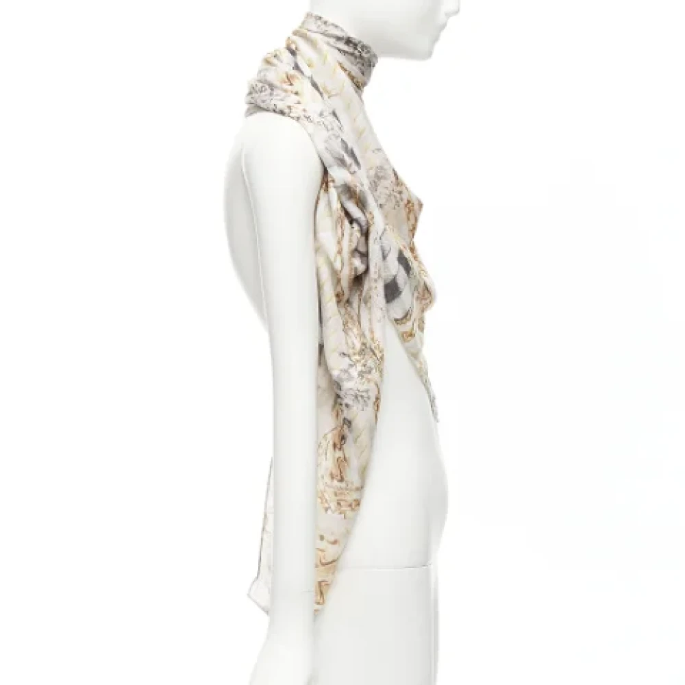 Balmain Pre-owned Fabric scarves Multicolor Dames