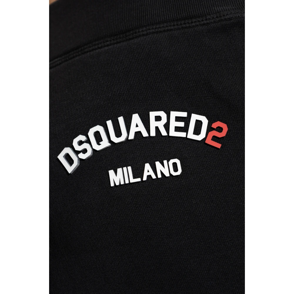 Dsquared2 Sweatpants met logo Black Heren
